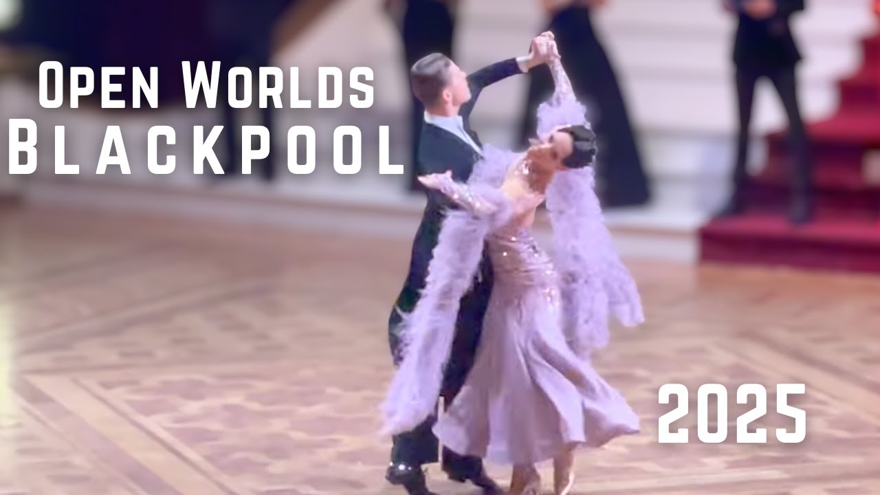 Madis Abel & Liis End I Foxtrot I The Open Worlds Blackpool I 2025 I Professional Ballroom