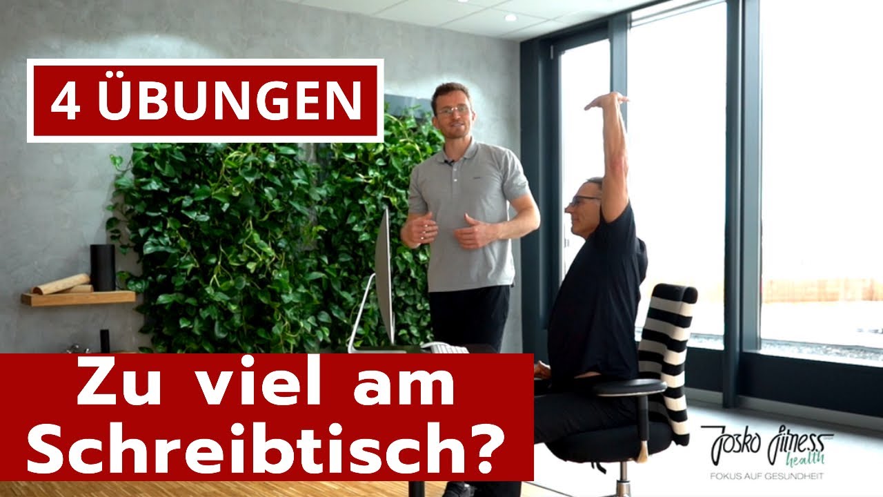 wohltuende Bewegungen auf dem Schreibtischstuhl #homeoffice #bewegung #gesundheit