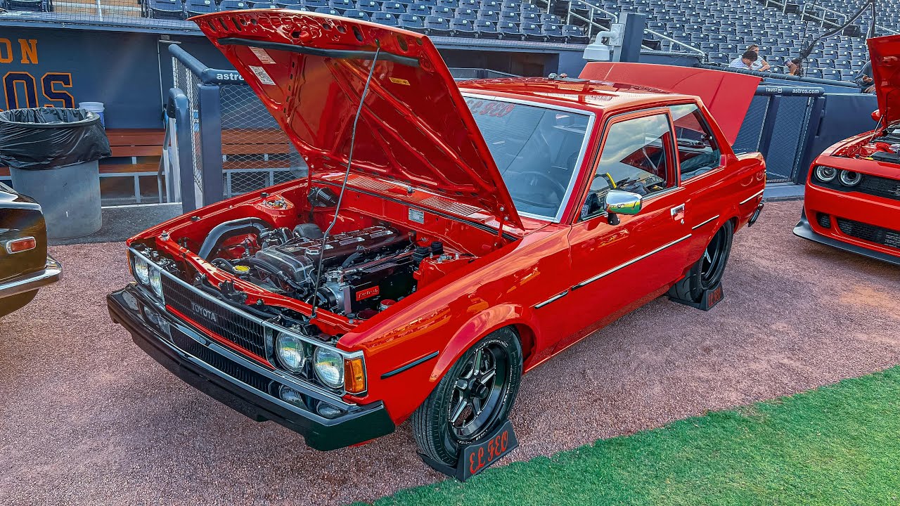 1980 Toyota Corolla KE70 Coupe with 2JZ by Cesar and Gloria Gonzalez