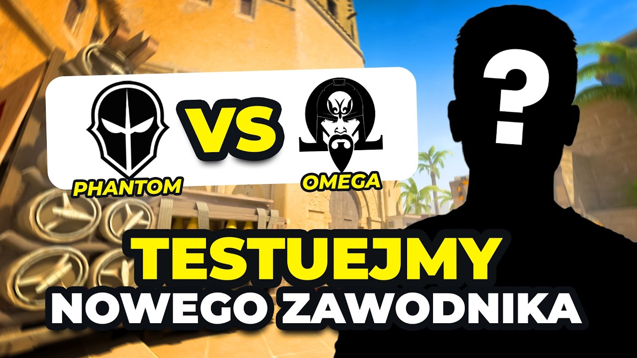 TESTUJEMY NOWEGO ZAWODNIKA 🤔| Skrót z meczu vs Omega
