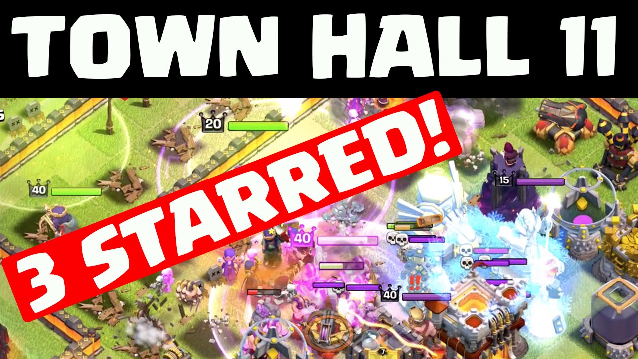 Clash of Clans Town Hall 11 THREE STAR ATTACKS! ♦ CoC ♦