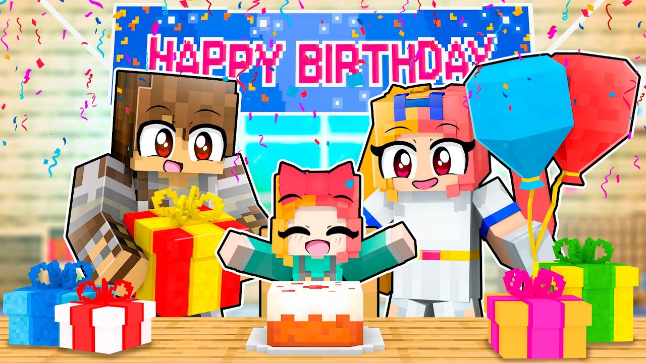 EL CUMPLEAÑOS DE ARIA *SE HACE MAYOR?*  - MUNDO KAWAII T2 MINECRAFT - #28