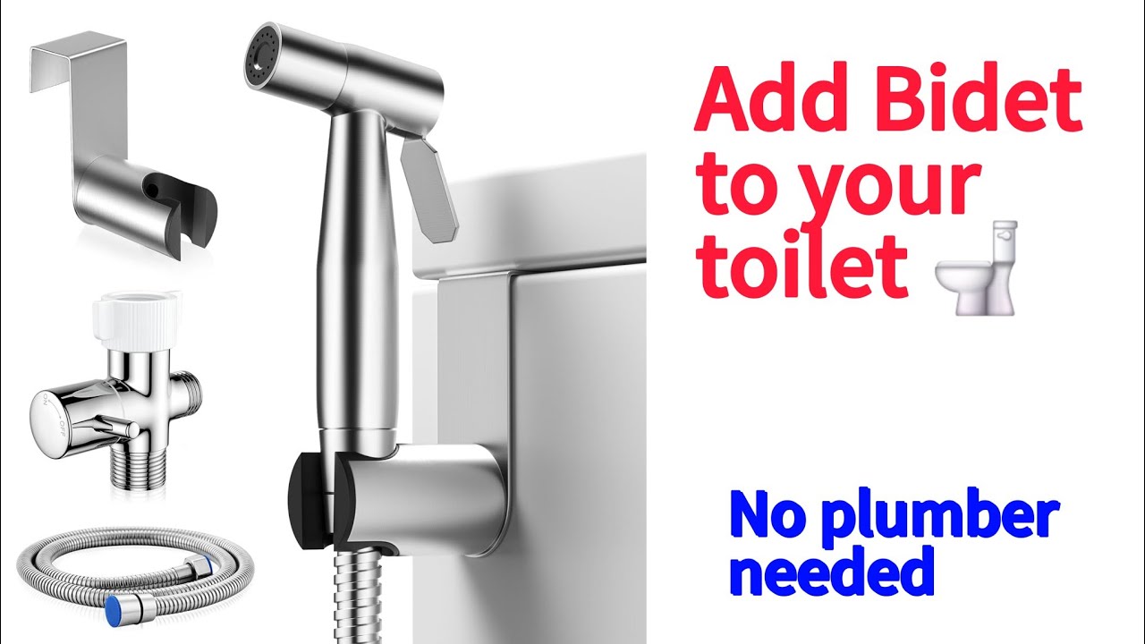 How to set a bidet , toilet shower in Western toilet in 2026 #usa #toilet #shower #bidet 