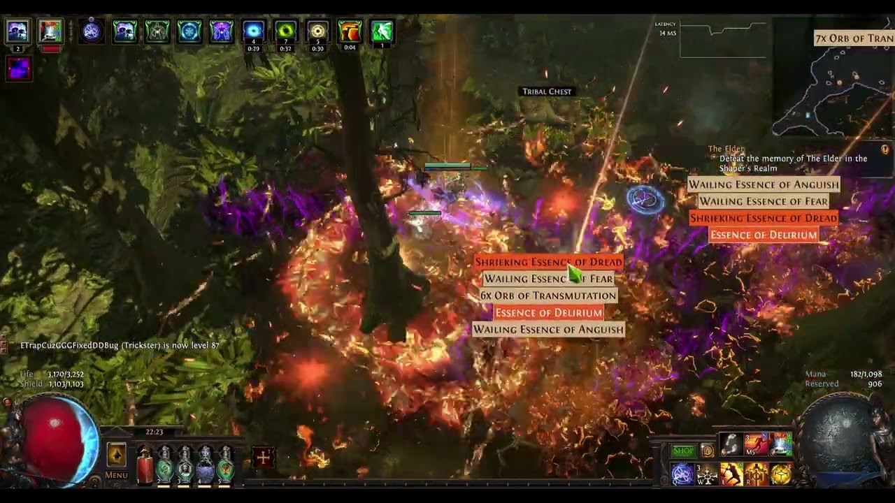 Trapper - Sunblast vs Cluster Trap vs Swift Assembly [POE 3.23 Affliction]