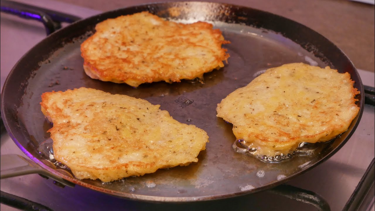 ZEMIAKOVÉ PLACKY 🥔 JEDINÝ RECEPT ČO POTREBUJEŠ  - CHRUMKAVÉ ZEMIAKOVÉ PLACKY _ [BAKLAZAN TV]
