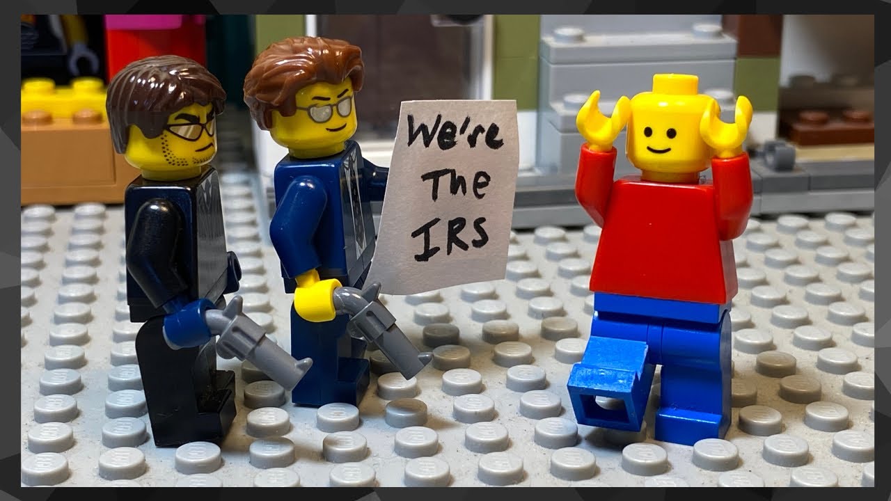 Lego Man Commits Tax Fraud