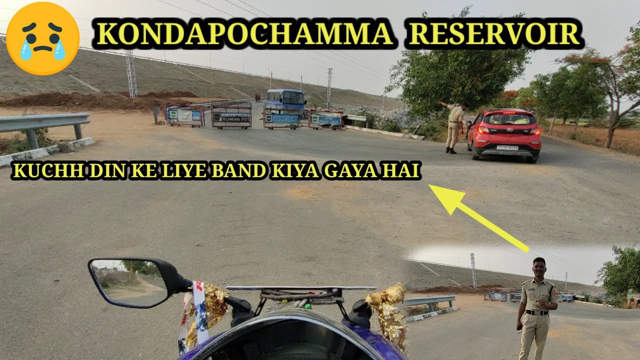 KONDAPOCHAMMA RESERVOIR // AROUND 50 KM From HYDERABAD // NEW VLOG // THR MOTOR RIDER