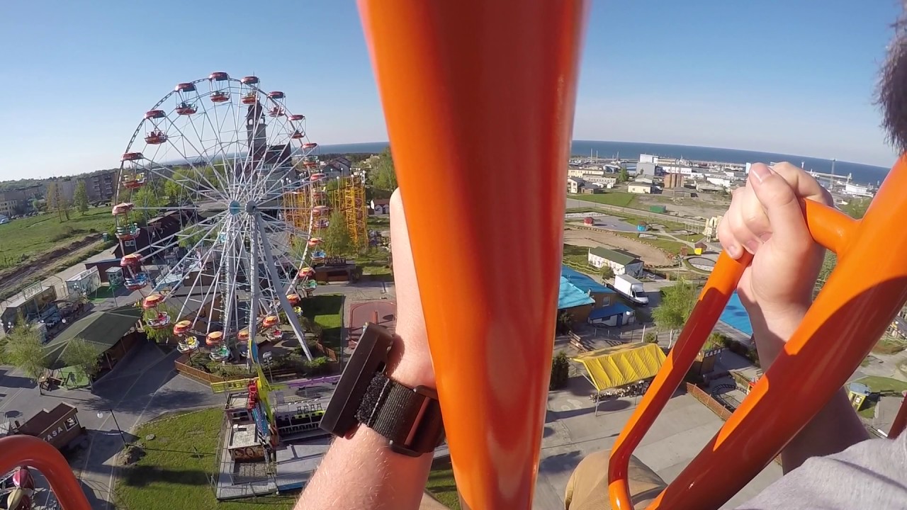 Crazy Tower GO PRO HD POV 60fps Lunapark Sowiński - Władysławowo #3 OnRide