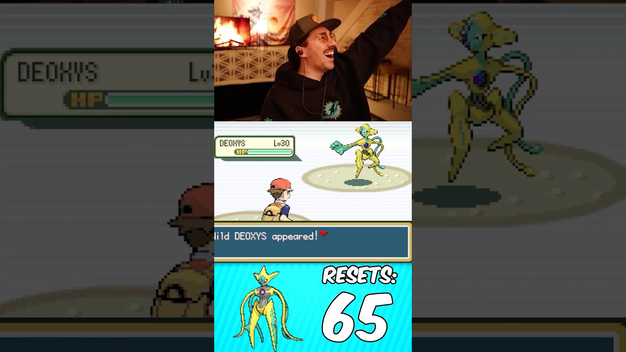 Is Shiny Hunting Deoxys in Pokemon Fire Red BROKEN?! (Shiny Hunting Legendary Pokemon)