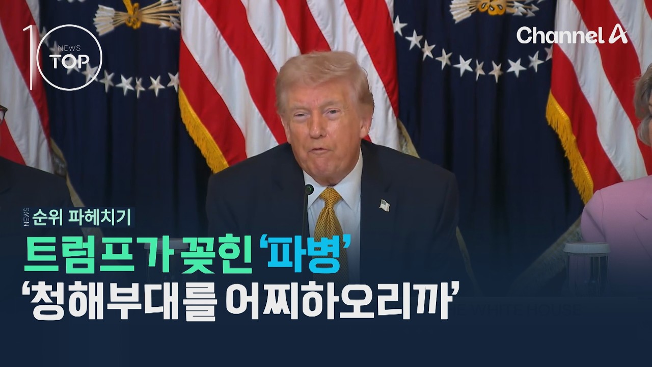 트럼프가 꽂힌 파병…'청해부대를 어찌하오리까' / 채널A / 뉴스TOP10