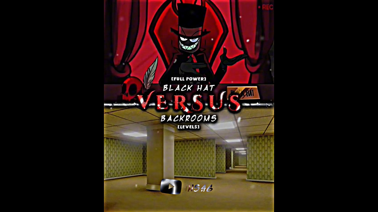 Black Hat Vs Backrooms Levels || VS BATTLES || #blackhat #villainous #backrooms #vsbattles