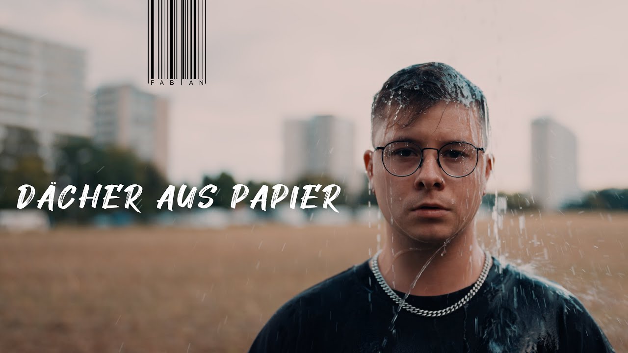 Fabian Wegerer - D&auml;cher aus Papier (prod. by Achtabahn) (Offizielles Lyric Video)