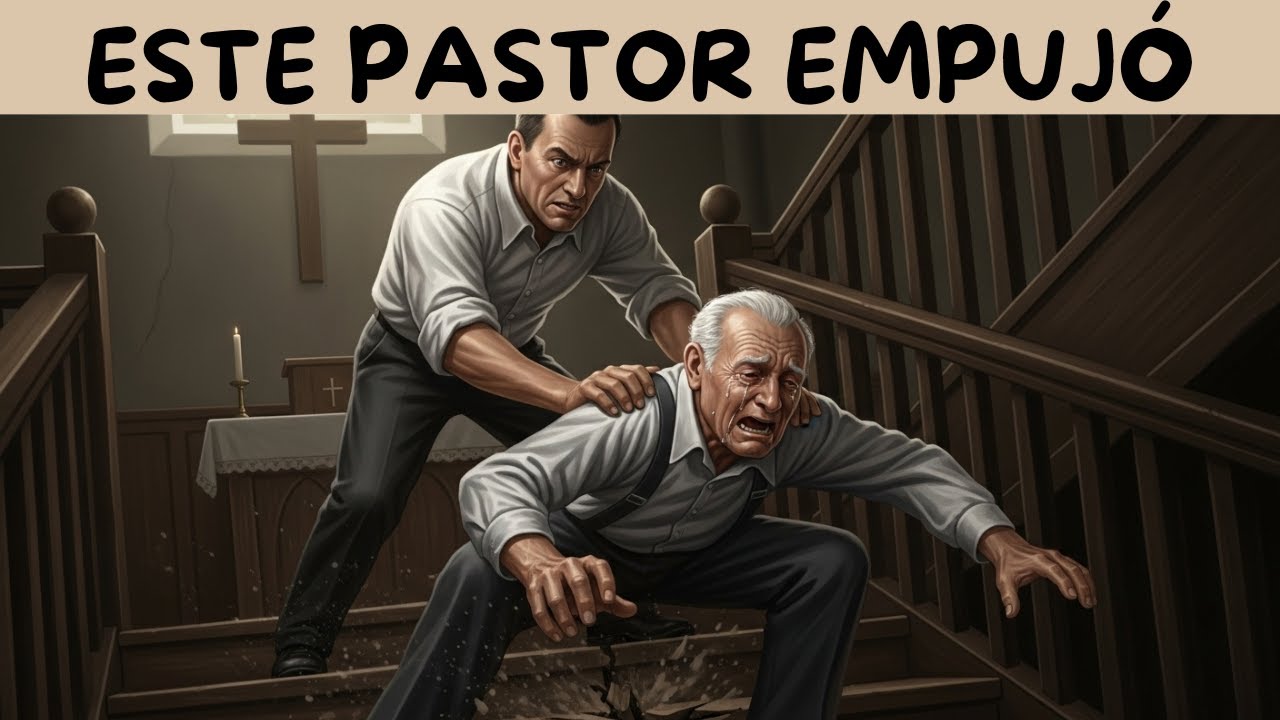 ESTE PASTOR EMPUJÓ A ESTE ANCIANO POR LAS ESCALERAS POR ESTE MOTIVO Y ESTO SUCEDIÓ