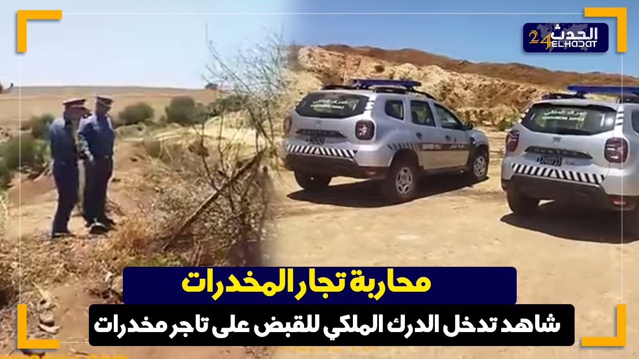 في أقوى تذخل الدرك الملكي يشن حملة على تجار المخـ ـدرات في غابة واد نفيفيخ بالمحمدية