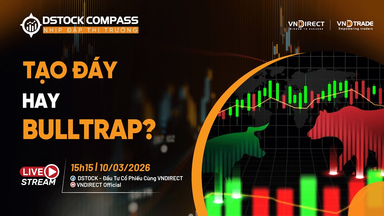 TẠO ĐÁY HAY BULL TRAP? | NHỊP ĐẬP THỊ TRƯỜNG 10/03/2026