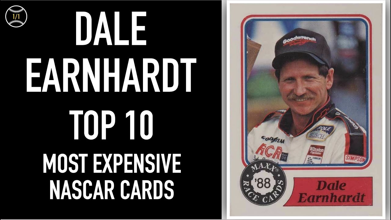 Dale Earnhardt: Top 10 Most Expensive NASCAR Cards Sold on EBay (December - February 2021)