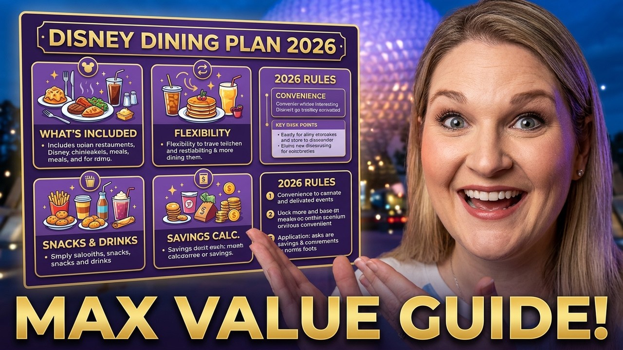 Disney Dining Plan 2026 | Full Breakdown & Everything You Need to Know