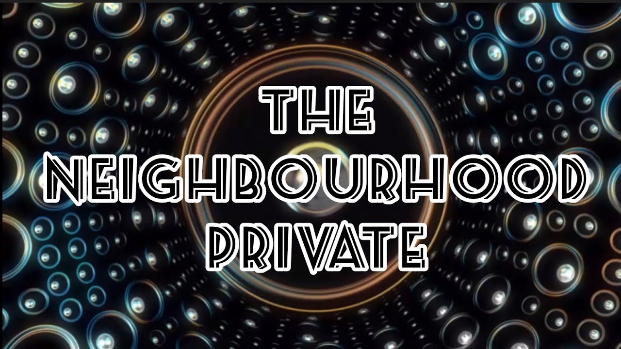 The Neighbourhood - Private [KARAOKE/INSTRUMENTAL]