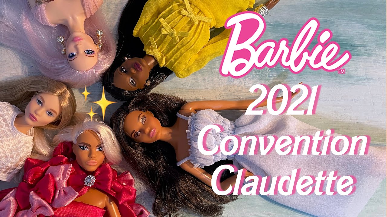 2021 Power Pair Convention Claudette Barbie & My Claudette Face Mold Family