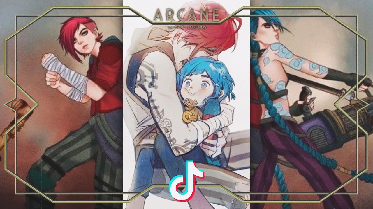 ARCANE tiktok compilation ~ Jinx/Powder and Vi #6
