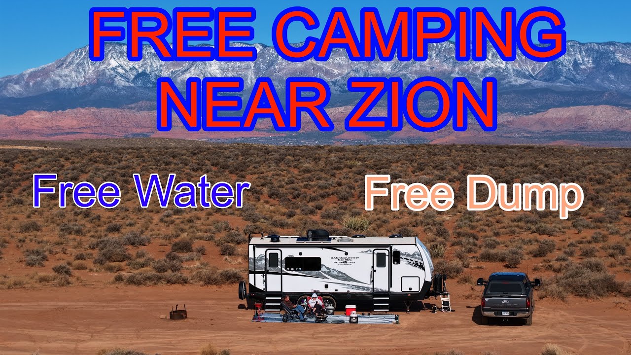 FREE Camping Near Zion National Park