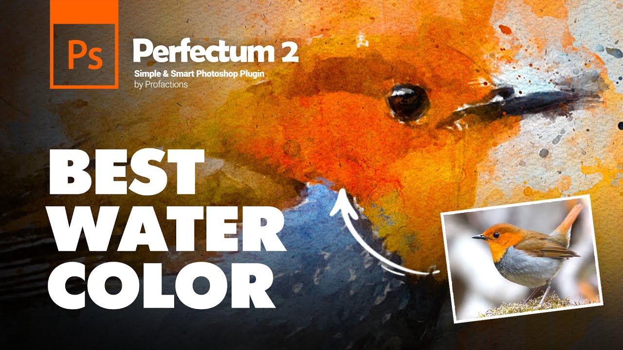 Best Photoshop Watercolor UXP Plugin - Perfectum 2 Tutorial