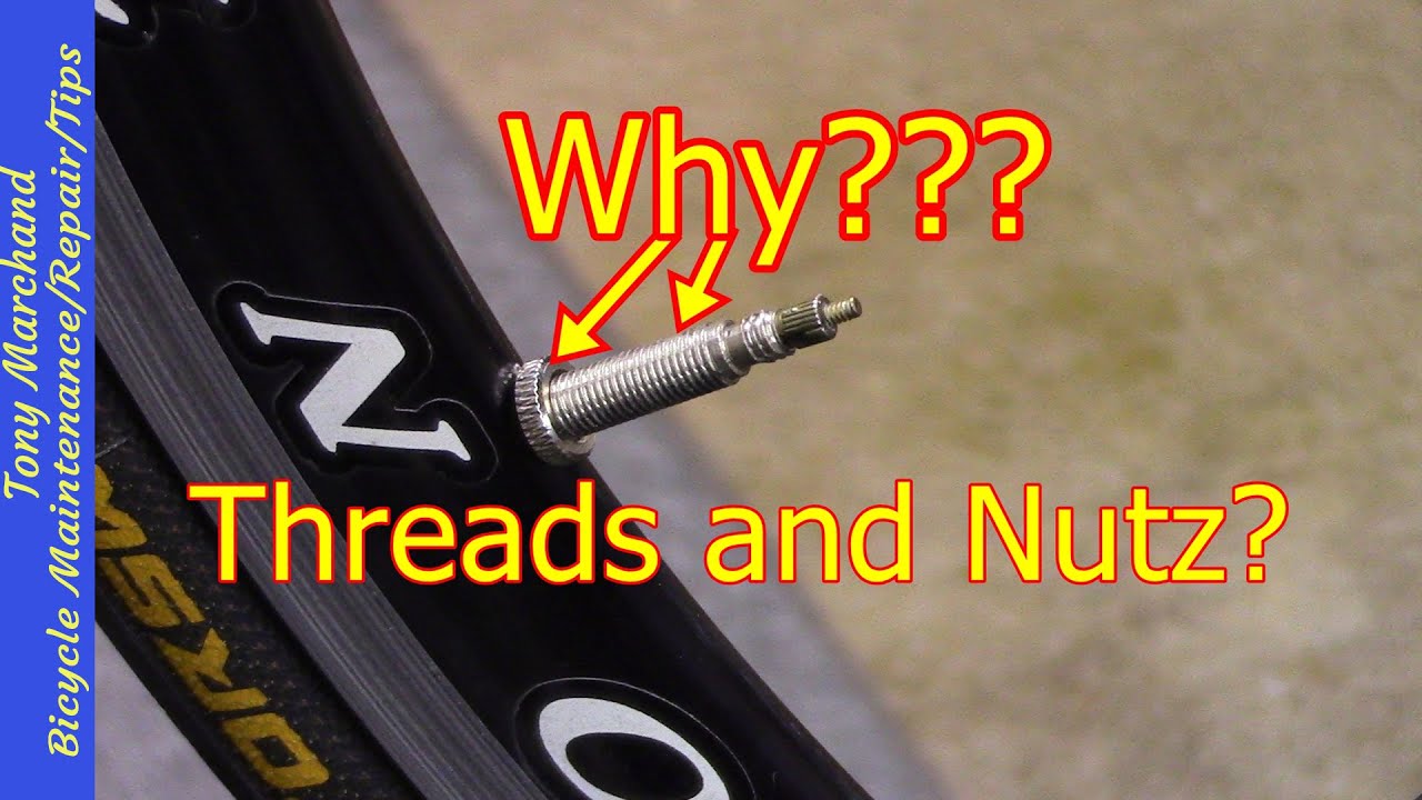 Какова истинная причина использования резьбовых клапанов Presta с гайками?