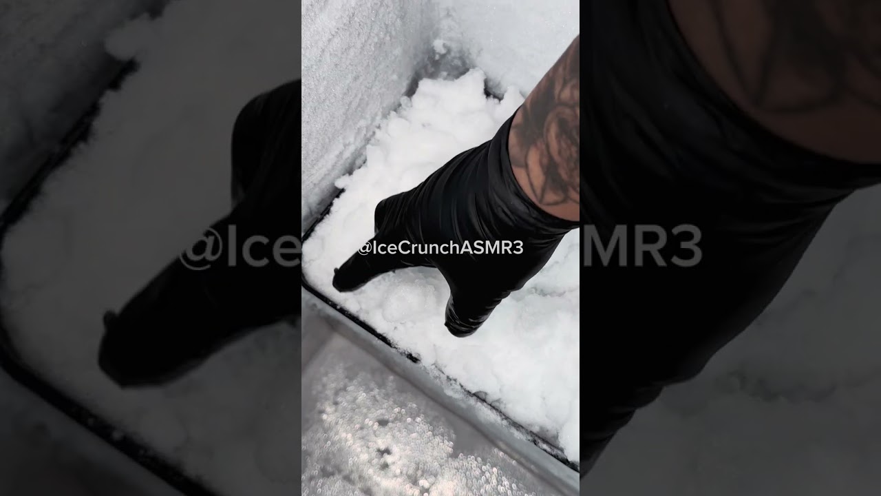 End of Frost Factory Wall Peeling & Scraping ❄️ Extreme Crunchy Ice ASMR | begins with Frost Vault 