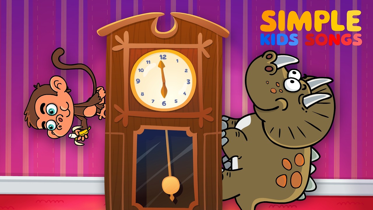 Hickory Dickory Dock | Nursery Rhyme Song | Simple Kids Songs | Music Video For Babe
