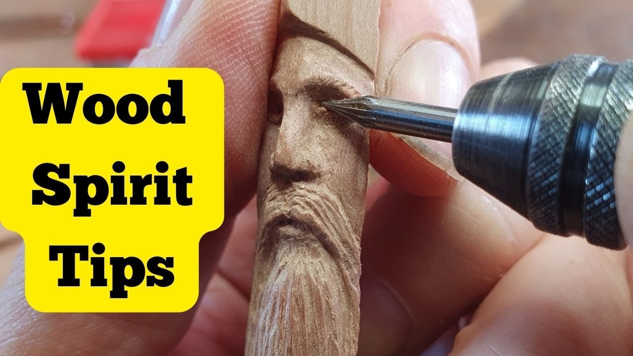 Маленькие древесные духи с помощью Dremel