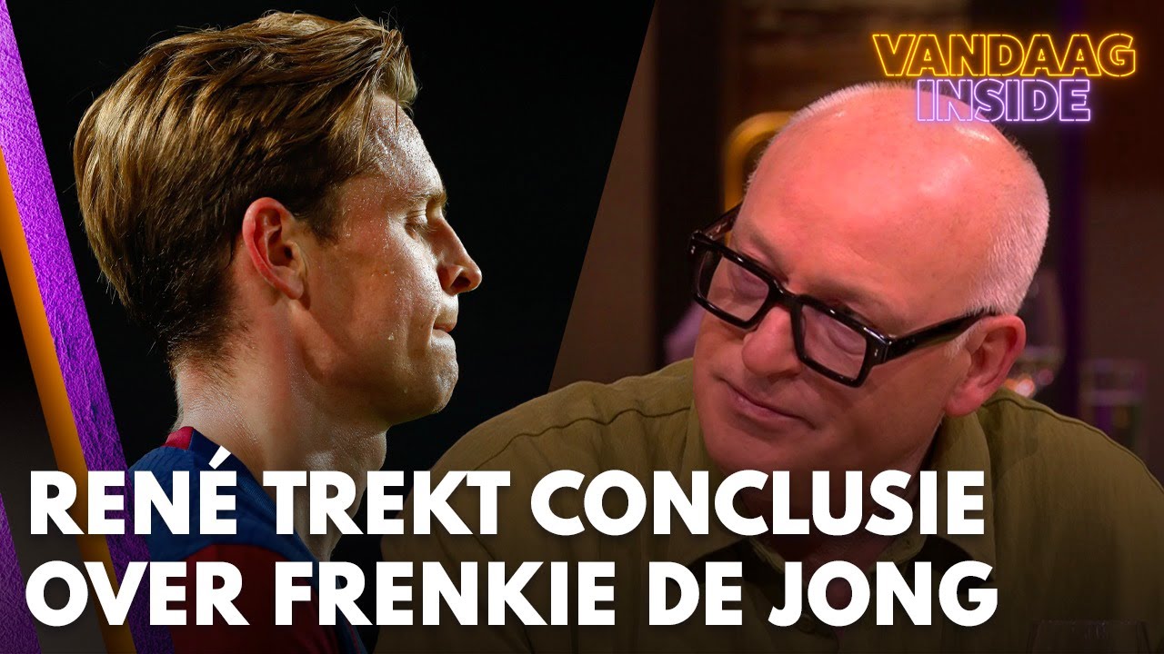 René trekt conclusie over Frenkie de Jong: 'Hij wordt niet zo goed als Modric' | VANDAAG INSIDE
