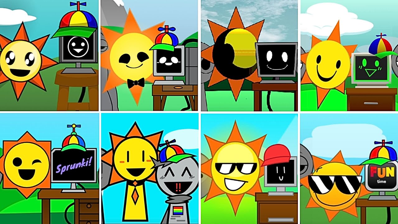 Incredibox - Sprunki but only MR.SUN And MR.FUN COMPUTER.New Episode 2
