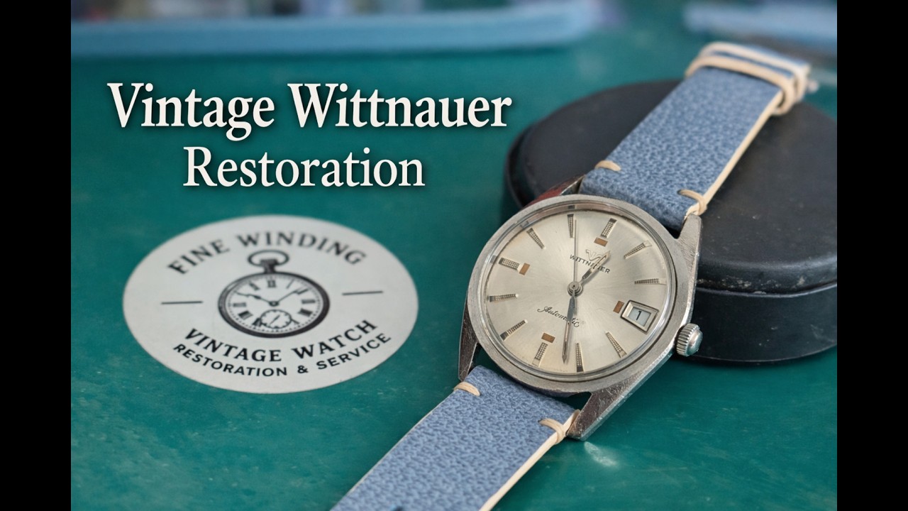 Vintage Wittnauer Watch Restoration, Bringing a Stubborn Classic Back to Life