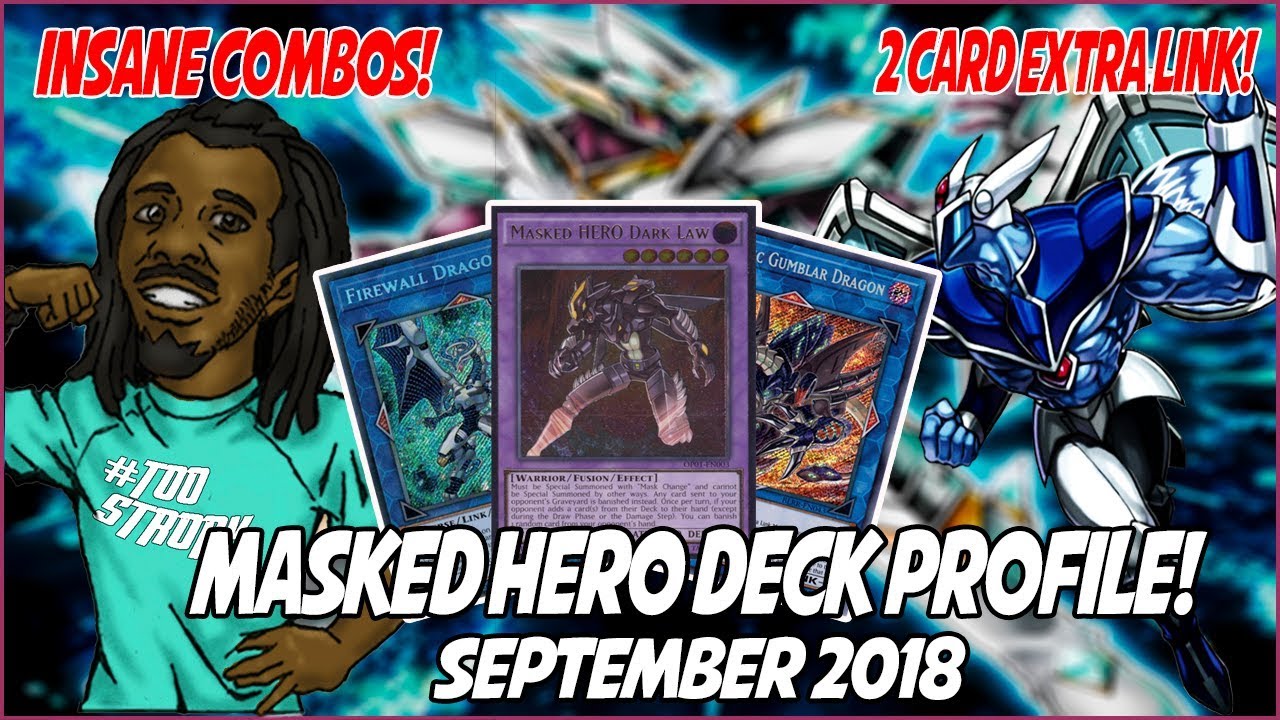 YuGiOh *COMPETITIVE* In-Depth Masked Hero Deck Profile! |*NEW *2 Card Extra Link!| POST BAN LIST!