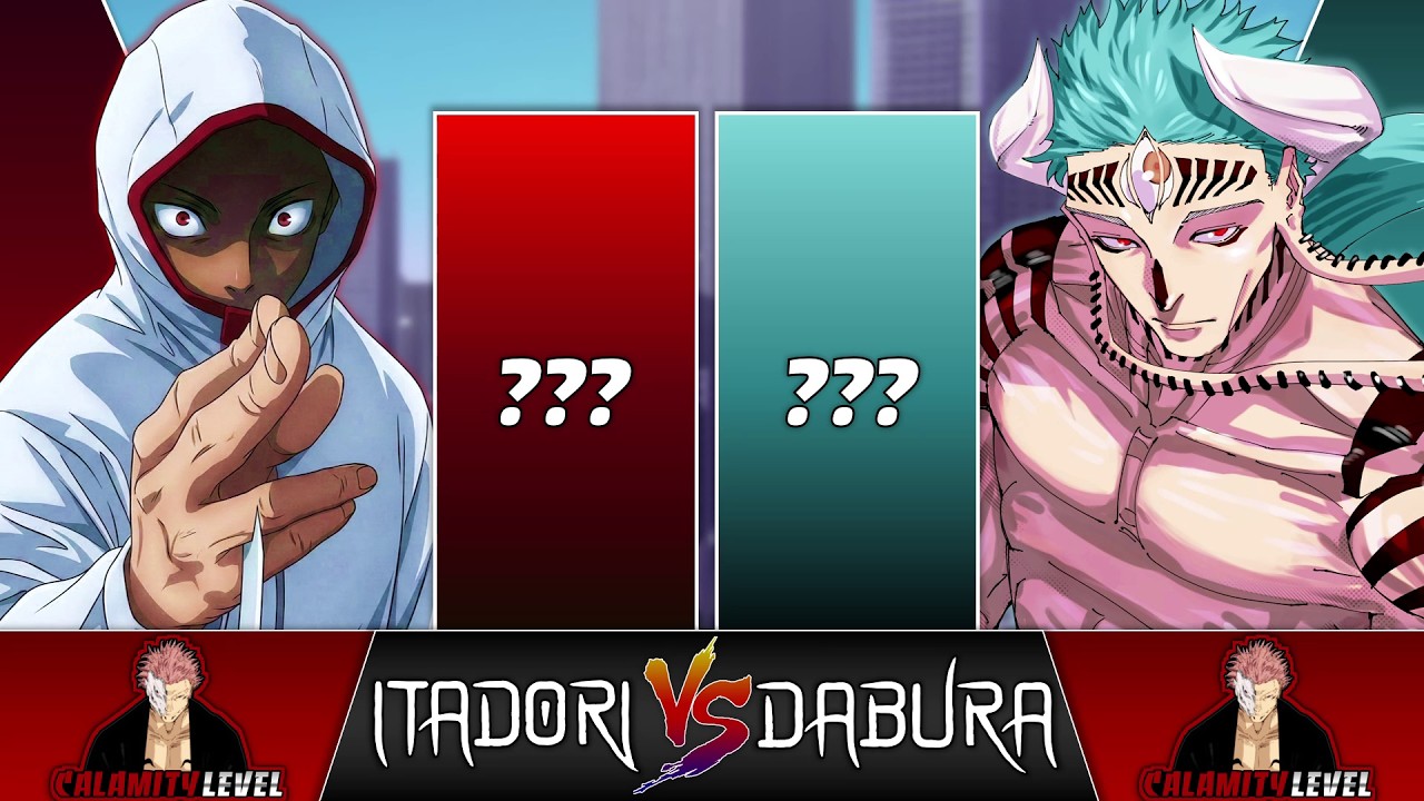 Yuji ITADORI vs Dabura KARABA Power Levels 2026 🔥 (Jujutsu KAISEN)
