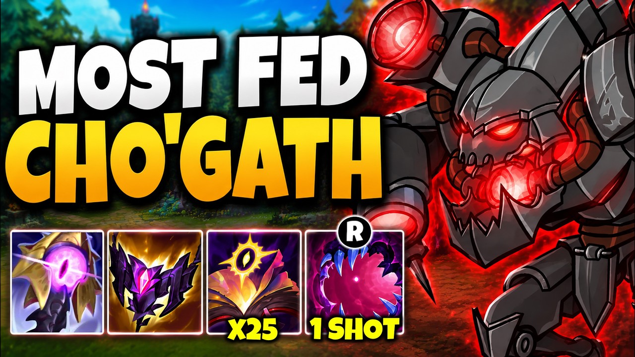 САМАЯ СИЛЬНАЯ ИГРА В AP CHO'GATH, КОТОРУЮ ВЫ КОГДА-ЛИБО ВИДЕЛИ! (Ешьте их, будучи в отличном сост...