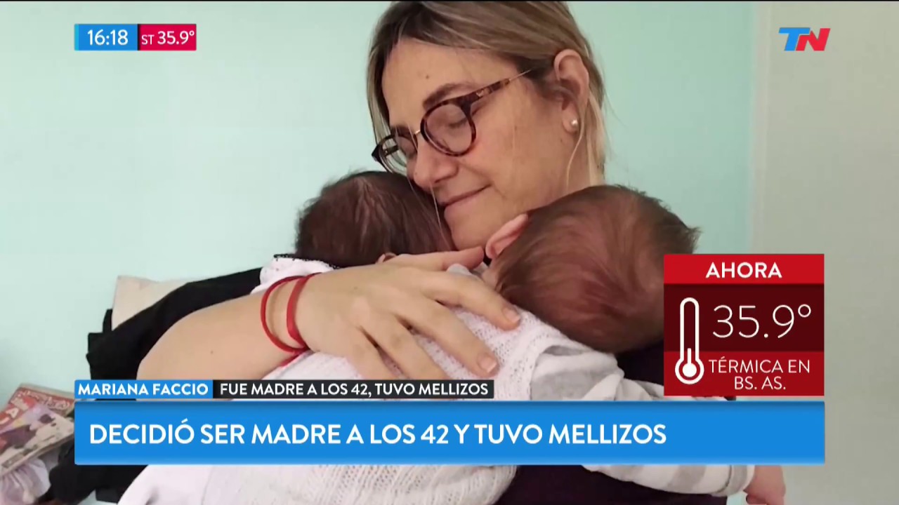 #SomosFamilia: Decidió ser madre a los 42 y tuvo mellizos