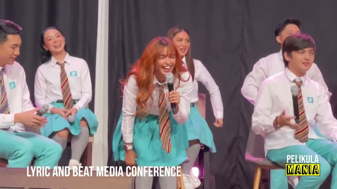 LYRIC AND BEAT MediaCon - Seth Fedelin and Andrea Brillantes on seeing their love team once again