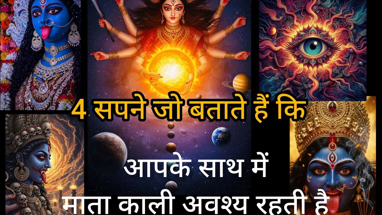 4 सपने जो बताते हैं कि आपके साथ में माता काली अवश्य रहती है ll