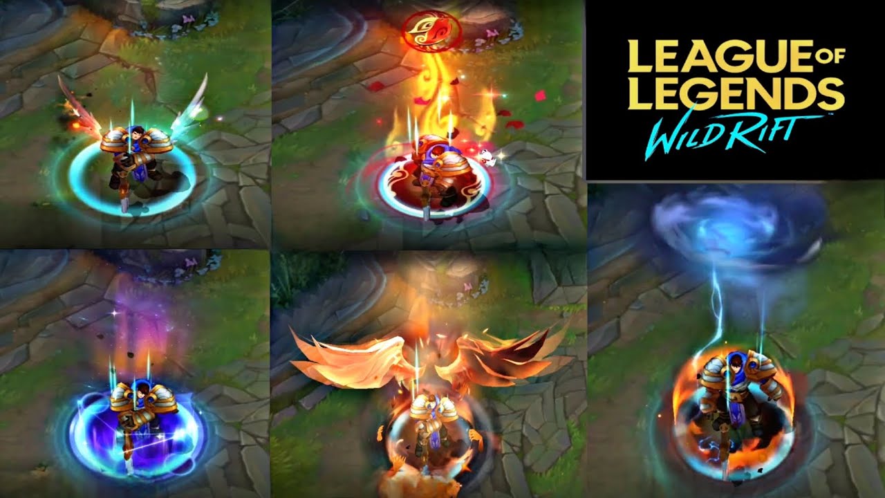 League of Legends Wildrift: All Recall Animations