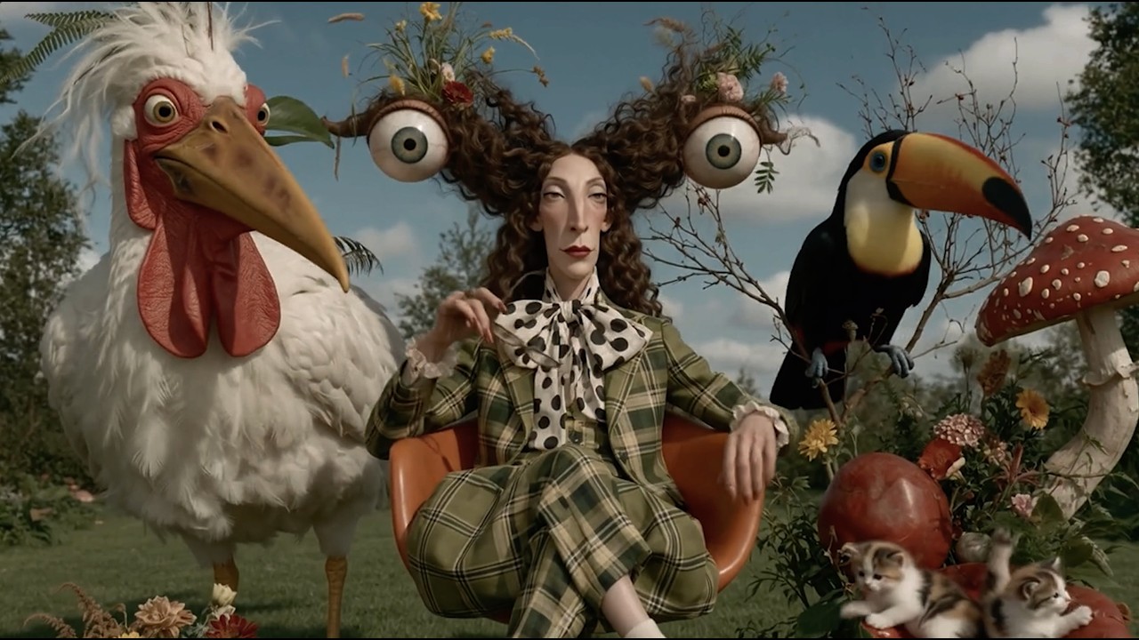 Strange Surreal Scenes - Mistress Of Nonsense - Kelly Boesch | 4K