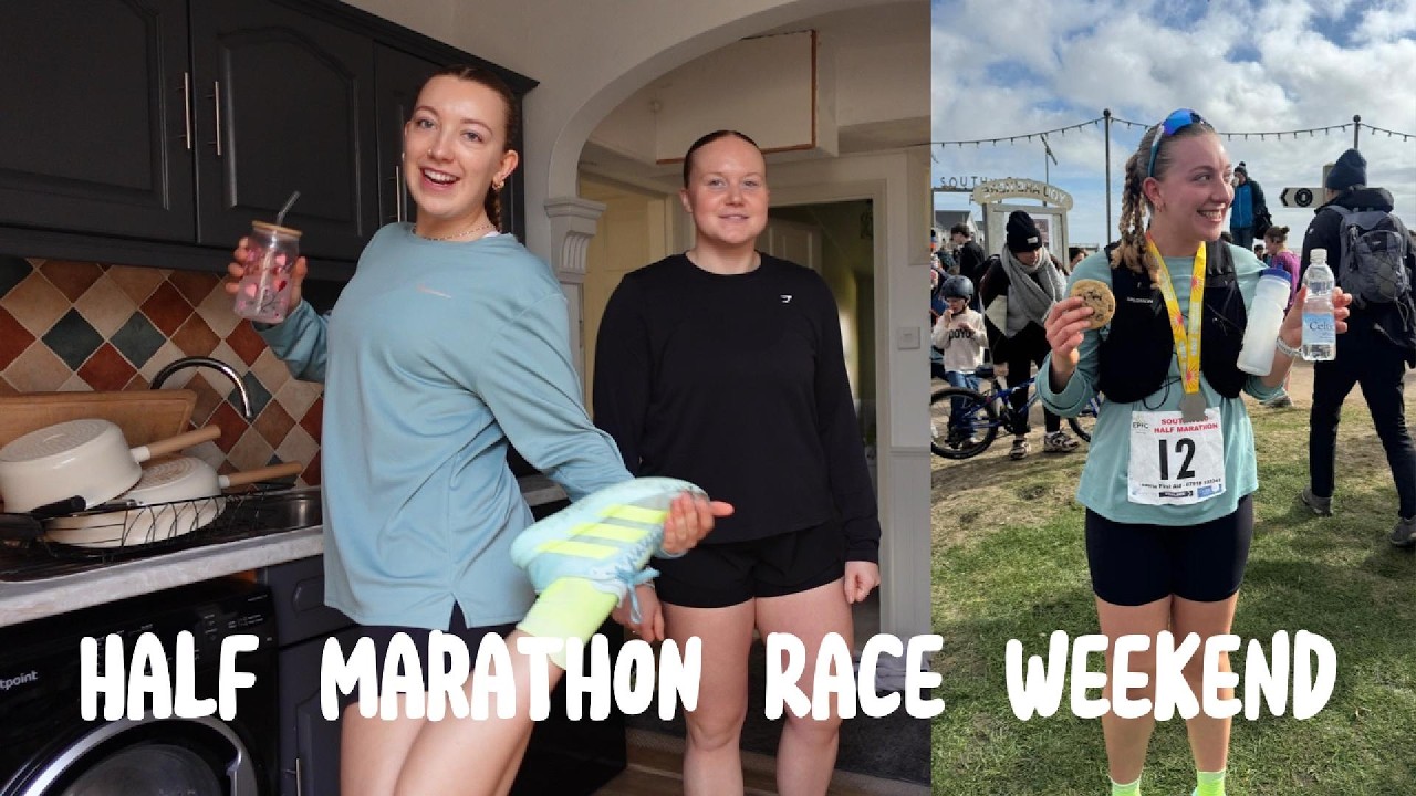 RACE DAY VLOG !!