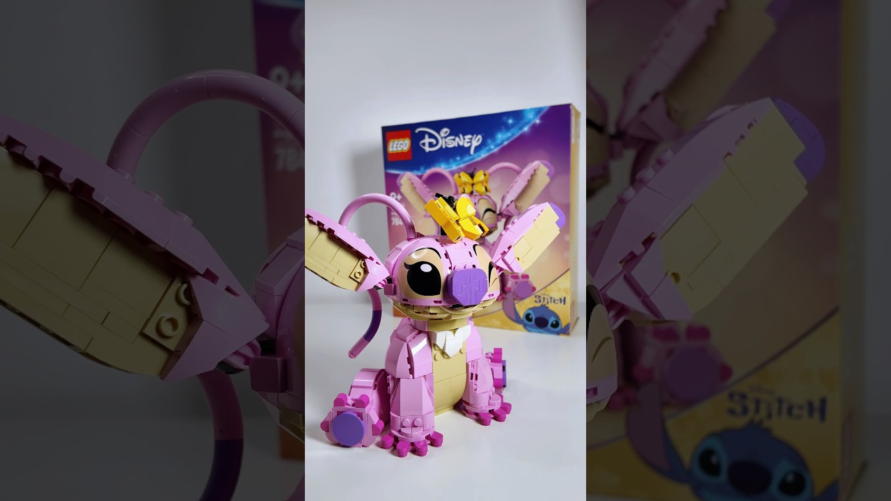A montar a Angel&hellip; e a morrer de amores 💖🧱#43257 #AngelLEGO #Stitch #toys  #disney #liloandstitch