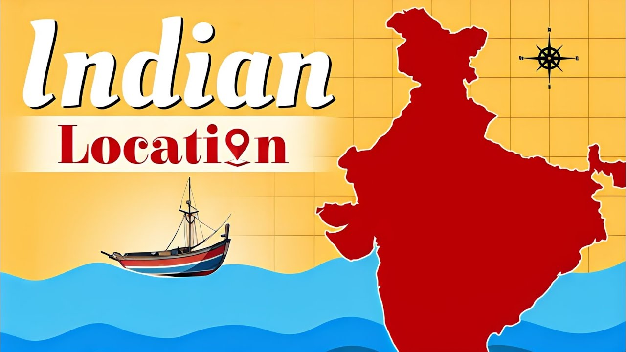 India location | Class 11 Geography Chapter 1 in one shot Animation | @AakashY9