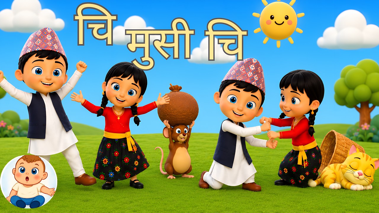 Chi Musi Chi चि मुसी चि | Nepali Rhymes and Baby Songs| Nepali Rhymes for Children