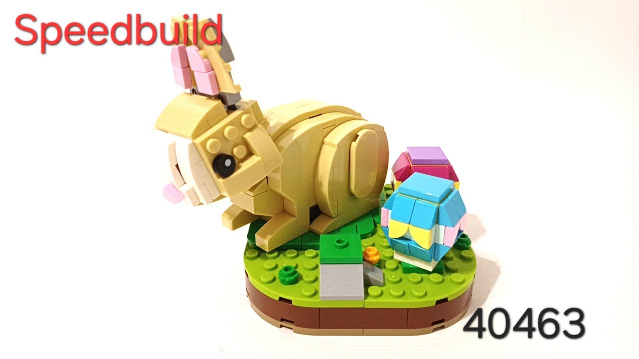 Lego seasonal 40463 Osterhase (speedbuild)