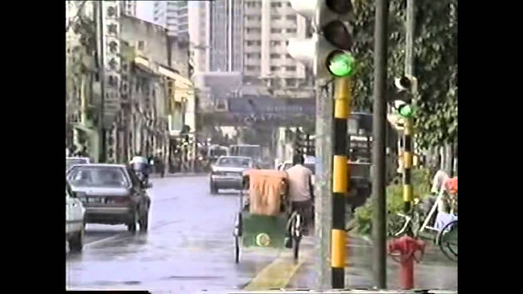 Singapore old buildings October 1989.