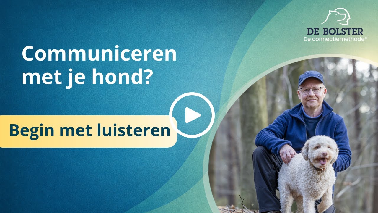Communiceren met je hond begint bij luisteren