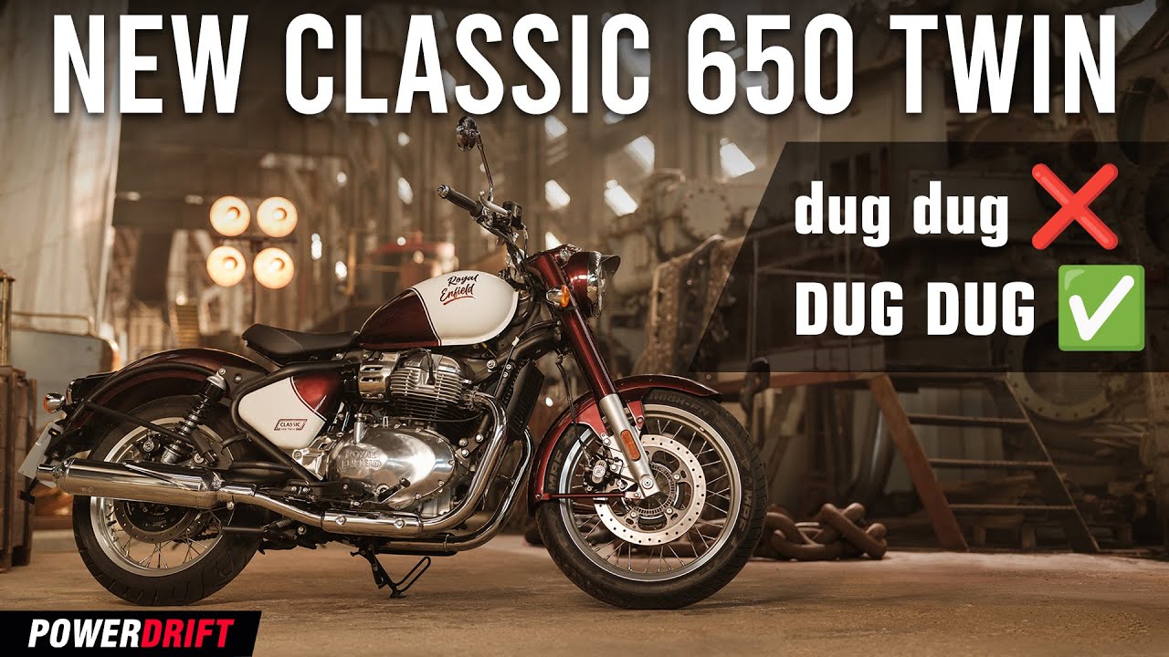 Royal Enfield Classic 650 Twin | Launched at ₹3.37 Lakh | The Thump Got Bigger | PowerDrift