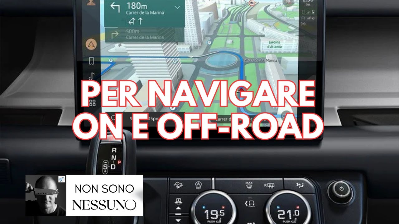 I #navigatori da usare sul #defender  on road e off road, eccoli, tutti insieme!